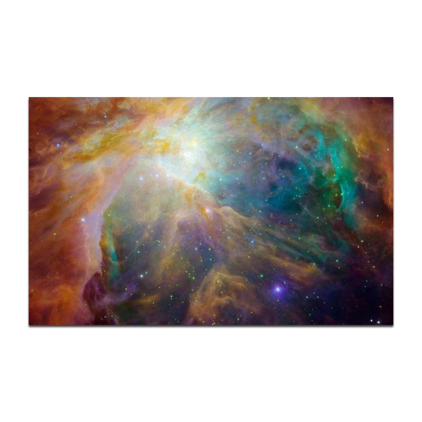 Amazon｜星雲銀河宇宙絵画。オリオン大星雲が霧を発している